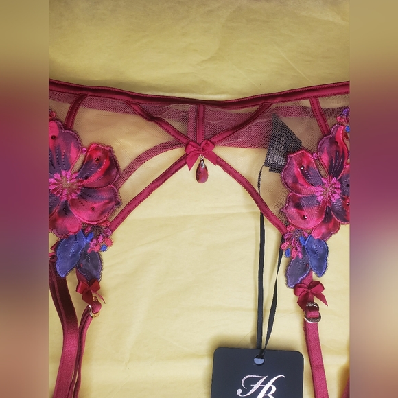 Mary May Suspender / Garter Belt Honey Birdette - Picture 5 of 14